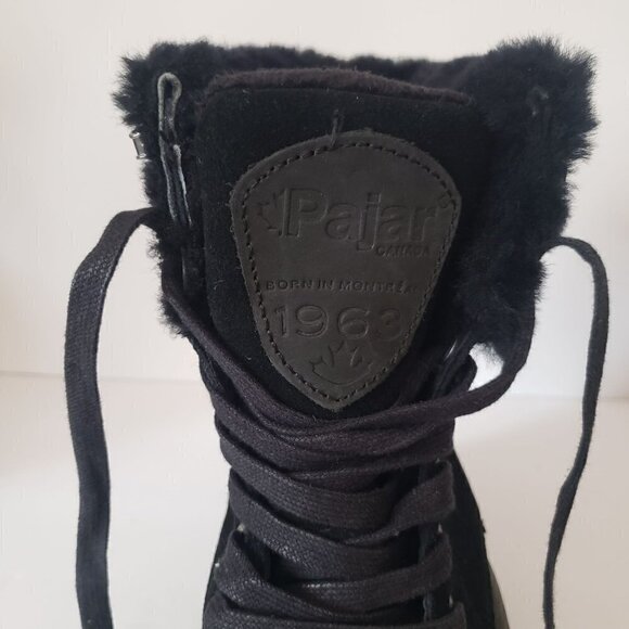 NWT PAJAR Waterproof Insulated Shearling Collar Hiking Snow Winter Boot EU 38 - Picture 7 of 14